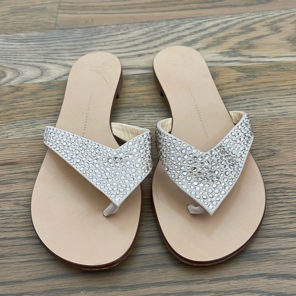 Giuseppe Zanotti Crystal Sandals - Picture 2 of 5